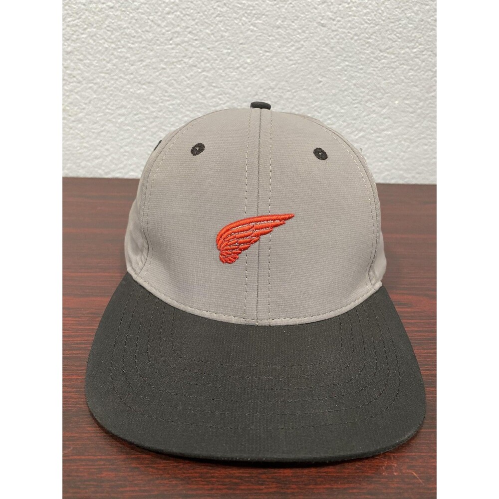 Red Wing Shoes Hat Cap Snap Back Mens One Size Gray 1905 Embroidered Logo